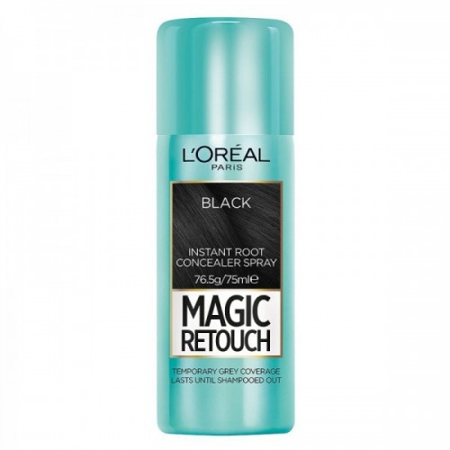 L'Oreal Paris Magic Retouch Hair Concealer 1 Black 75ml